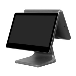  15.6" Touch Screen POS All-in-One Computer - Dual Display Intel Core I5-3210m up to 2.50 GHz, 1x 4GB DDR3L, 64GB mSATA